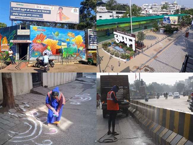 इंदौर को मिला स्‍वच्‍छता का खिताब, पांचवीं बार बना देश का सबसे स्‍वच्‍छ शहर