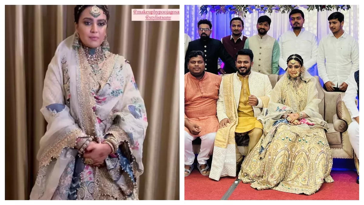 Swara Bhasker: रिसेप्शन में पाकिस्तानी डिजाइनर का लहंगा पहन ट्रोल हुईं स्वरा, लोग बोले- कुछ अच्छा नहीं मिला?