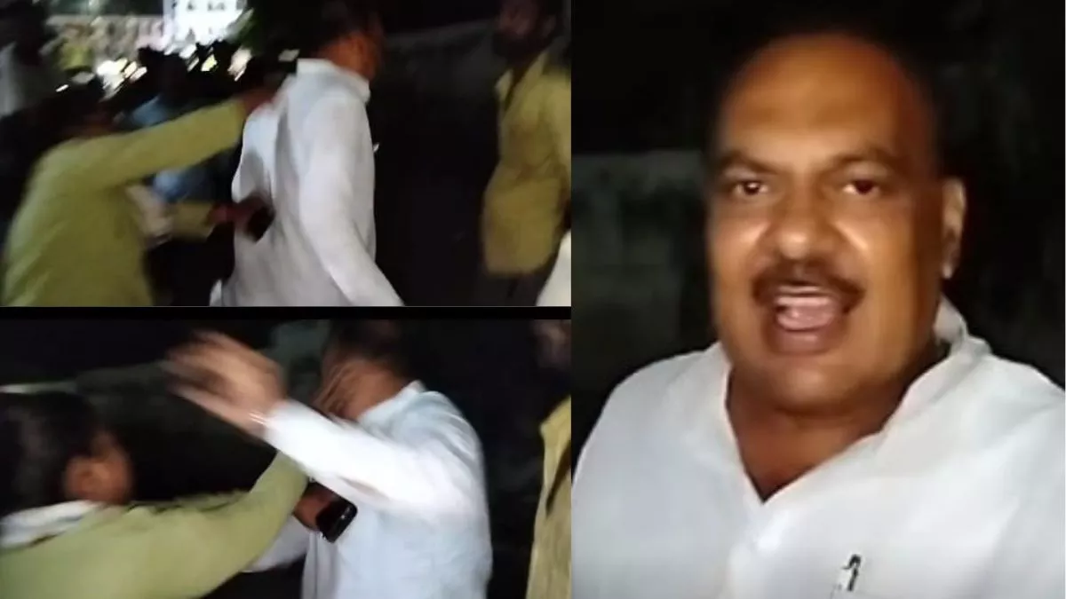 Lucknow News: कार सवार BJP नेता ने की अभद्रता तो महिला ने गाड़ी से उतारकर बीच सड़क जड़े थप्‍पड़, वीड‍ियो वायरल