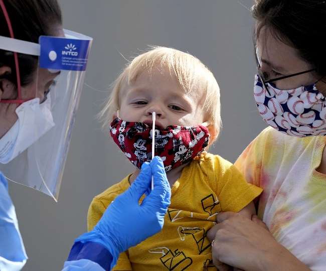 अमेरिका में बच्‍चों पर कोरोना वायरस का कहर, बीते सप्‍ताह 94 हजार बच्‍चे हुए संक्रमित