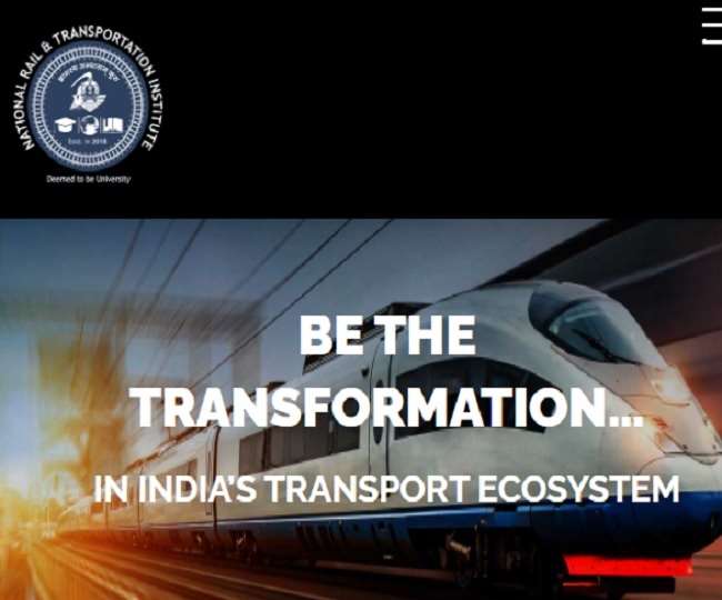 NRTI Admission 2021: बढ़ी राष्ट्रीय रेल और यातायात संस्थान में यूजी, पीजी दाखिले के लिए आवेदन की आखिरी तारीख