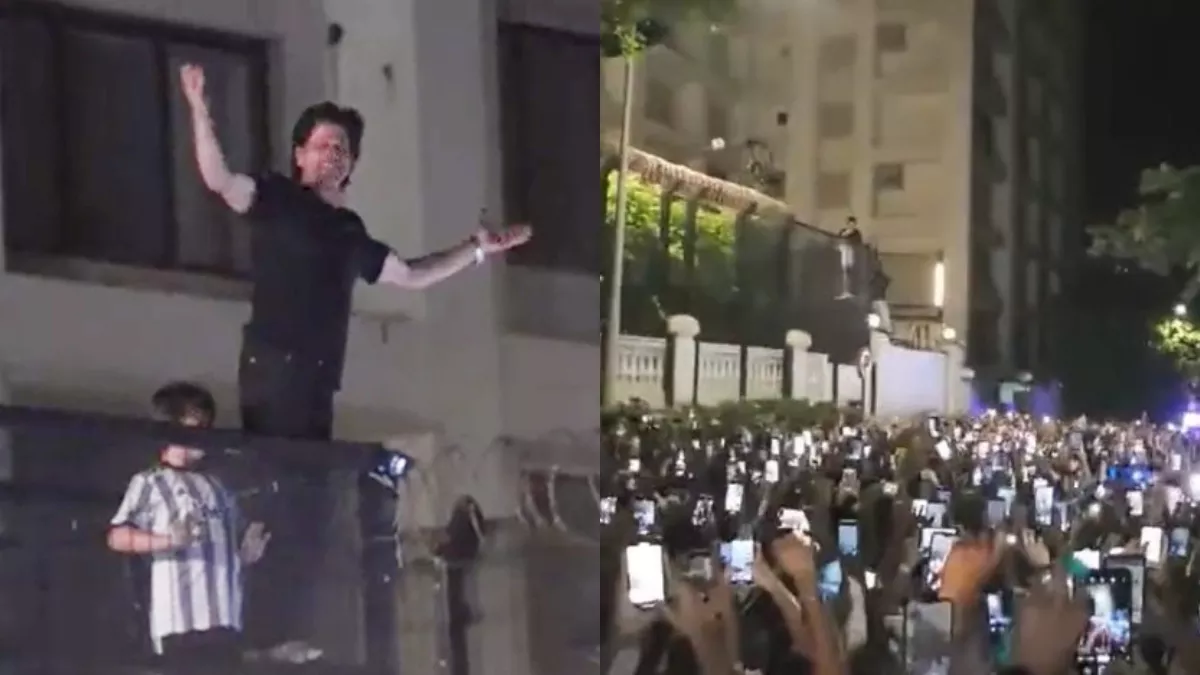 Happy Birthday Shah Rukh Khan: शाह रुख खान का बर्थडे मनाने आधी रात को मन्नत के बाहर उमड़े फैंस, देखें वीडियो