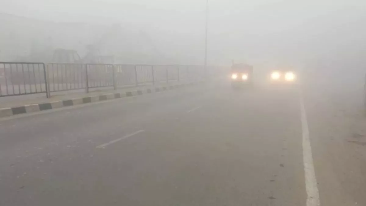 Weather Fog Update: घने कोहरे के चलते Delhi-UP समेत कई राज्यों में दृश्यता जीरो, हाइवे पर लाइट जलाकर चले वाहन