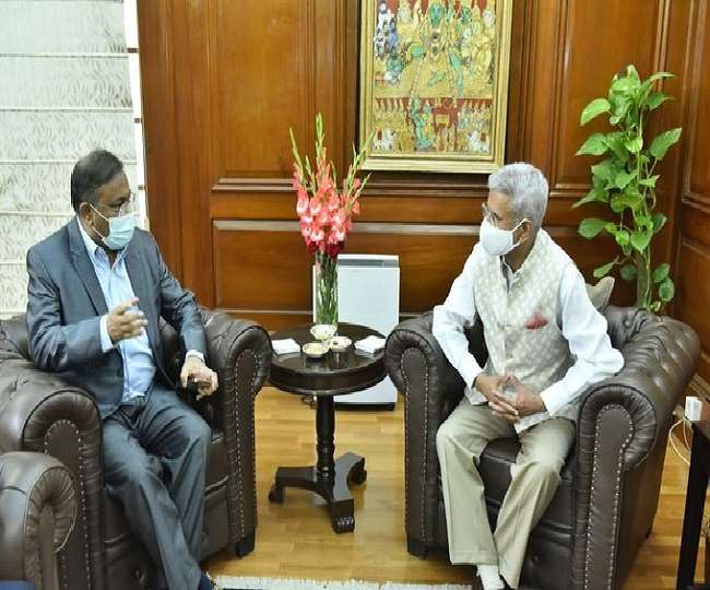 भारत के दौरे पर हैं बांग्लादेश के मंत्री डा हसन महमूद, आज जयशंकर संग मुलाकात में द्विपक्षीय मुद्दों पर हुई बातचीत